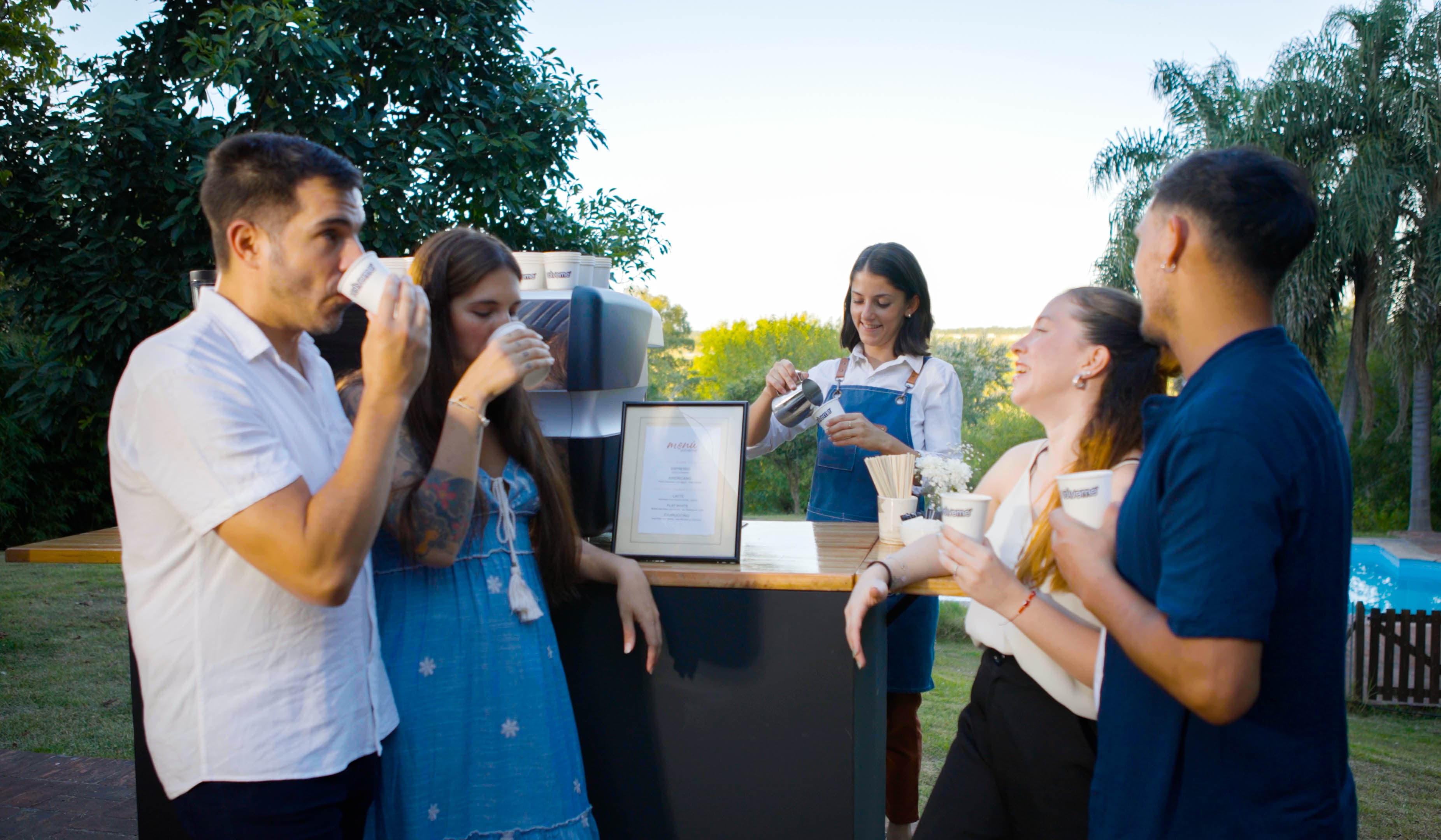 Barra Volveme en acción